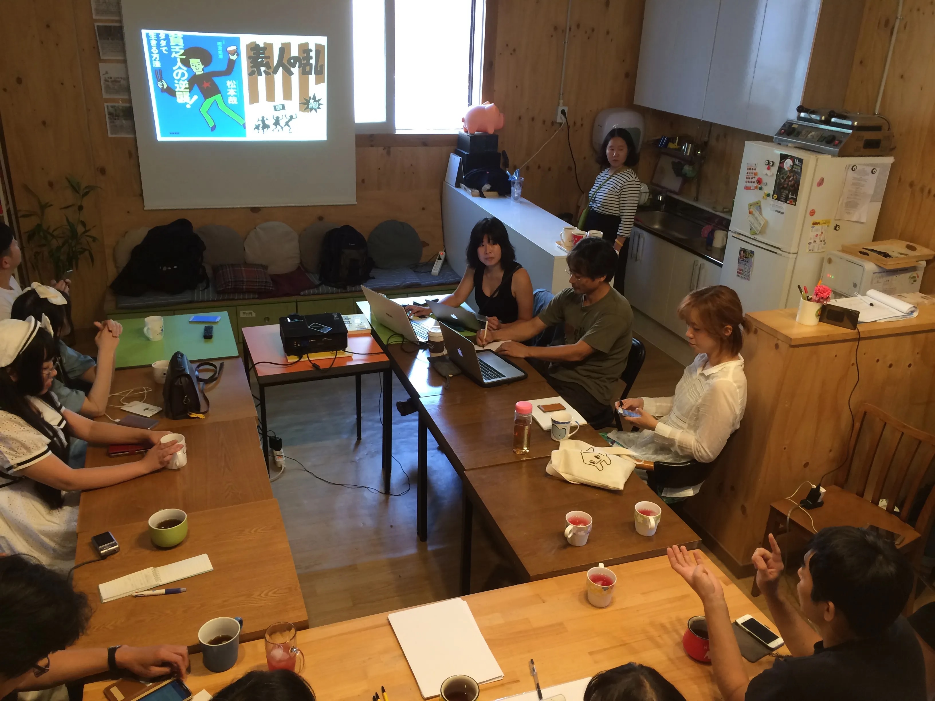 No Limit Seoul participants in discussion